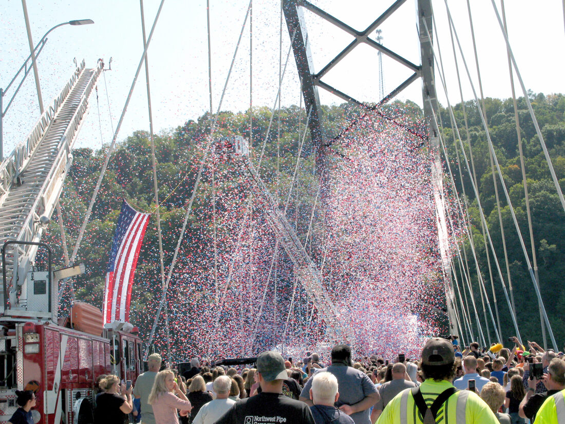 Celebration held for a new Ohio River span | News, Sports, Jobs - Vimarsana News